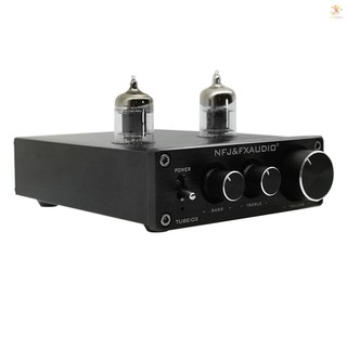 Fx - Audio Tube - 03 Mini Hifi Audio ปรีแอมพลิไฟเออร์ 6 K4  ปรับเสียงเบส Rca