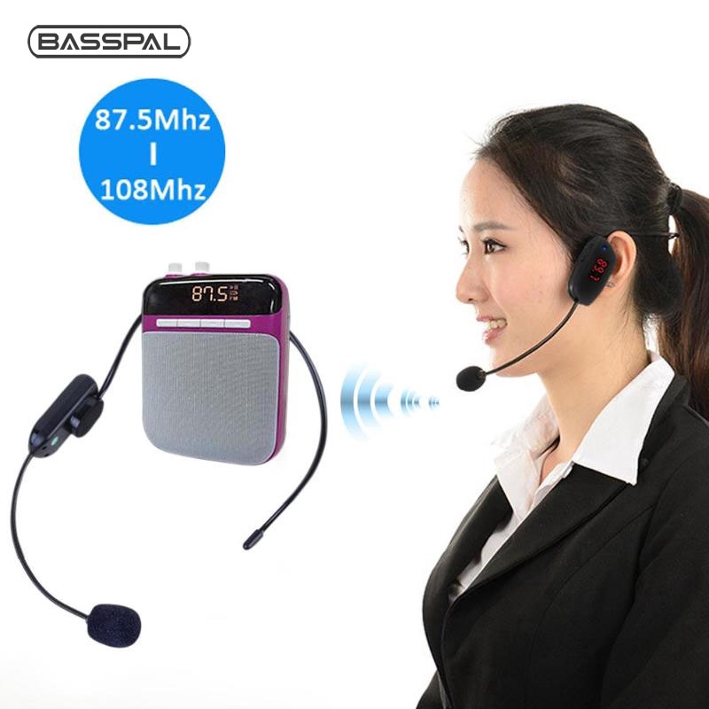 basspal-หูฟังไมโครโฟน-ไร้สาย-fm-สำหรับการเรียนการสอน-งานขาย-การประชุม