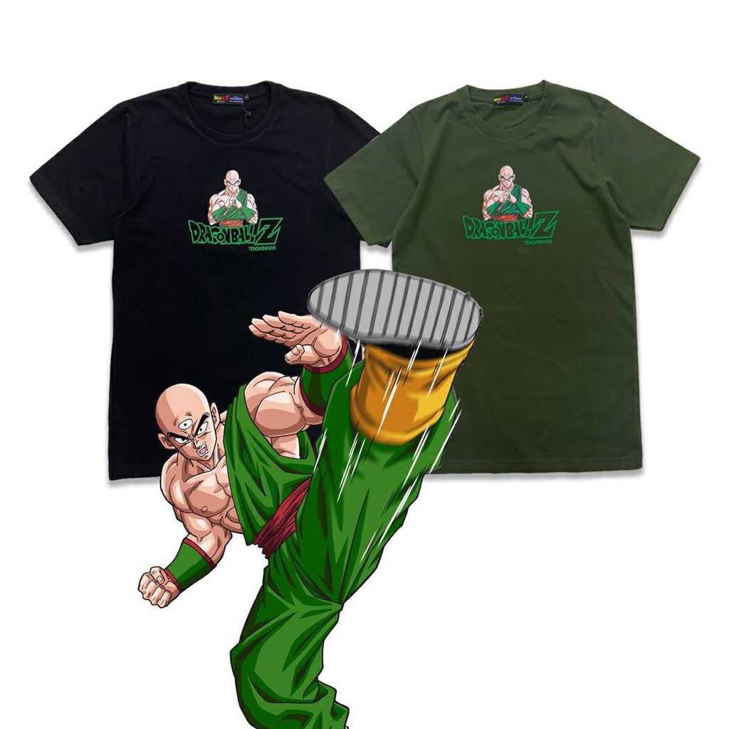 เสื้อยืดขายดีเสื้อยืดดราก้อนบอลของแท้-tenshinhan-dragonballz-พร้อมส่งs-3xl