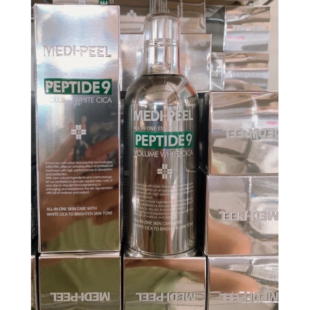 MEDI-PEEL Peptide 9 Volume White Cica Essence 100ml | Shopee Thailand