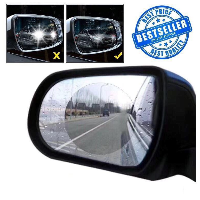 แผ่นฟิล์มกันน้ำติดกระจกมองข้างรถยนต์-waterproof-membrane-for-car-rearview-mirror-waterproof-membrane-8cm