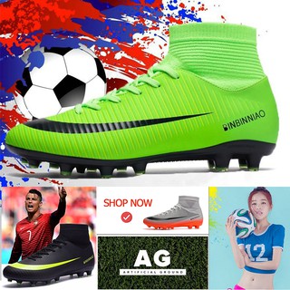 ✅จัดส่งฟรี✅（FG 35-45）ของแท้รองเท้าฟุตบอล ใหม่ รองเท้าสตั๊ด รองเท้าฟุตบอลที่ราคาถูกที่สุดในนี้