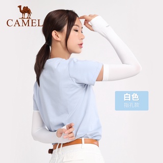 สินค้า CAMEL ถุงมือผ้าไหมป้องกันรังสียูวีกันแดดสําหรับผู้ชายและผู้หญิง