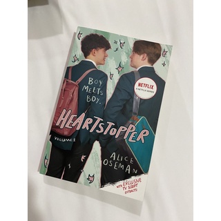 Heartstopper ฉบับภาษาอังกฤษปก Netflix