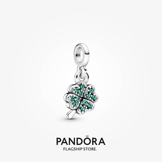 Pandora จี้ใบโคลเวอร์ สี่แฉก ME My Four-leaf ของขวัญวันเกิด สําหรับสุภาพสตรี p825