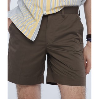 dark brown chino shorts