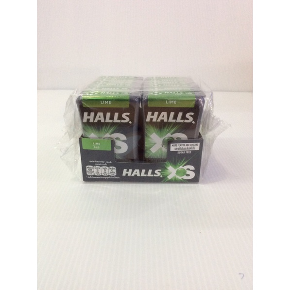 HALLS. XS (ฮอลล์ เอ็กซ์เอส)1แพ็ค 12 กล่อง | Shopee Thailand