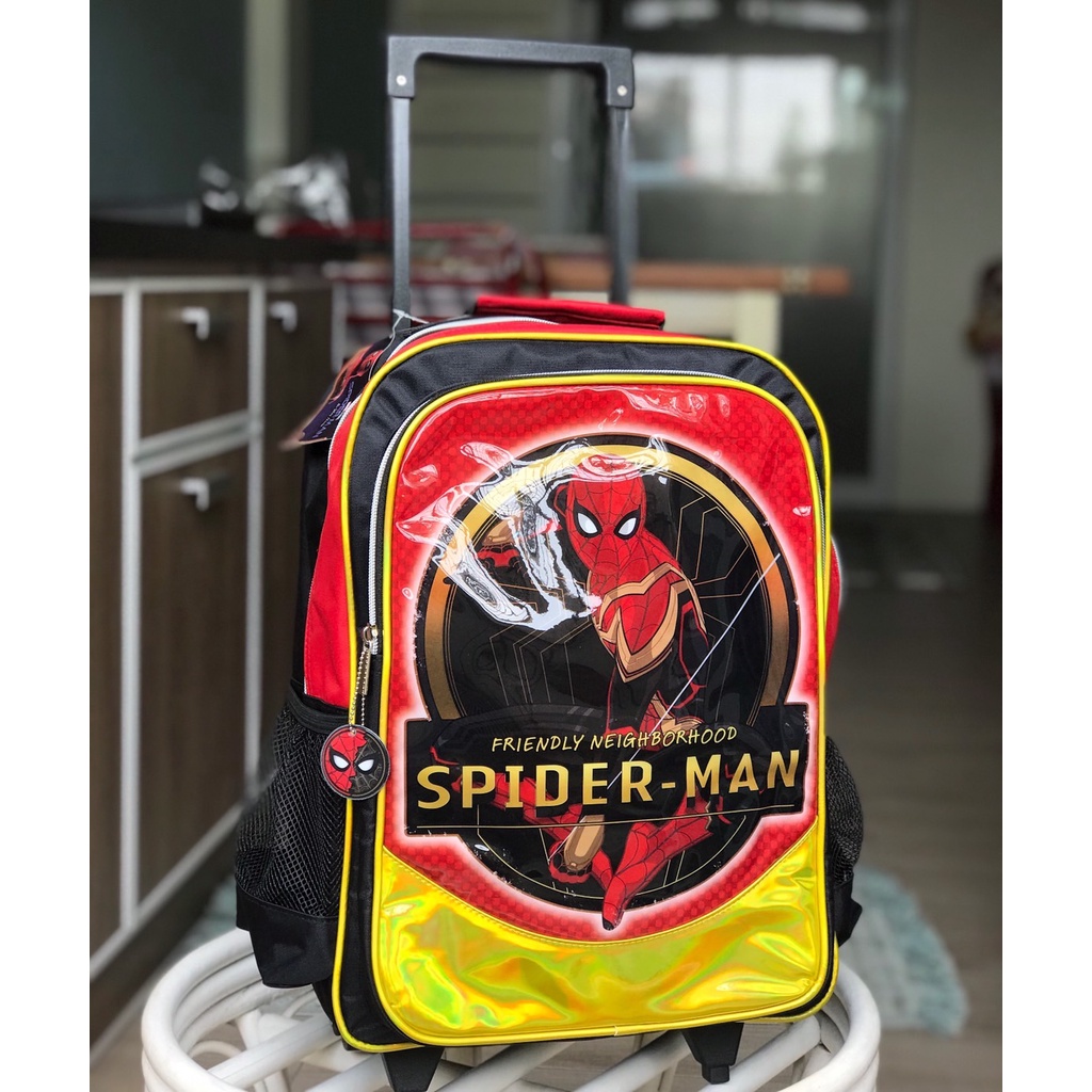 กระเป๋าเป้สะพายหลัง-กระเป๋าล้อลาก-16-นิ้ว-สไปเดอร์แมน-spider-man-no-way-home-งานลิขสิทธิ์แท้-กระเป๋าเป้เด็ก-spiderman