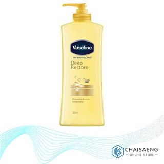 Vaseline Intensive Care Deep Restore วาสลีน อินเทนซีฟ แคร์ ดีพ รีสโตร์ โลชั่นบำรุงผิวกาย 350 มล.