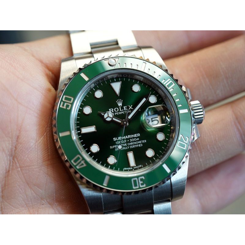 นาฬิกา-rolex-submariner-hulk-เขียว