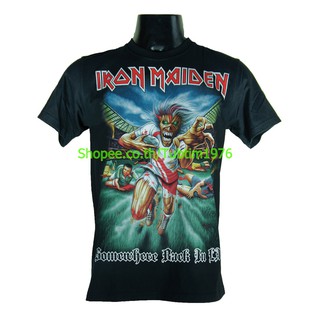 เสื้อวง Iron Maiden เสื้อวงร็อค เมทัล สากล เสื้อวินเทจ ไอเอิร์นเมเดน ไอร่อน IRN1011