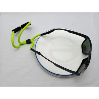 สายคล้องแว่นตา สายแบบผ้าไม่ยืด ปรับระดับได้ มียางโฟมลอยน้ำ อุปกรณ์แว่นตา CS017