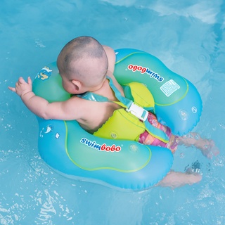 ภาพหน้าปกสินค้าSwim ring ห่วงยางเด็ก พร้อมที่สูบลม สำหรับอายุ 3 เดือนขึ้นไป ห่วงยางพยุงตัวเด็ก มีสายรัดพยุงตัว Swimbobo ซึ่งคุณอาจชอบสินค้านี้