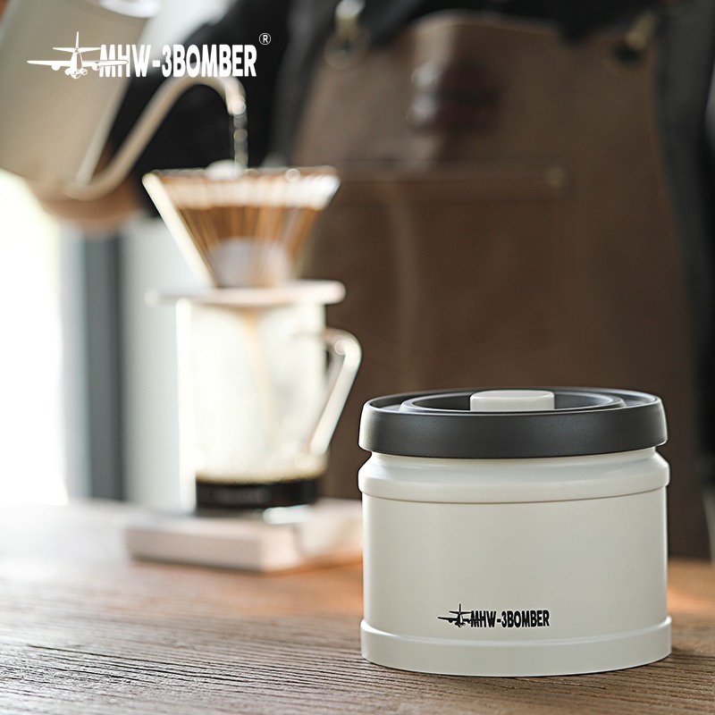 mhw-3bomber-vacuum-sealed-canister-กระปุกเก็บเมล็ดกาแฟ