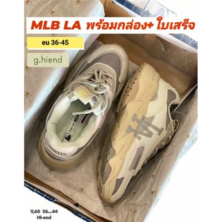 (พร้อมกล่อง)รองเท้าผ้าใบ MLB สินค้าใหม่💯% มีบริการเก็บปลายทาง  H808
