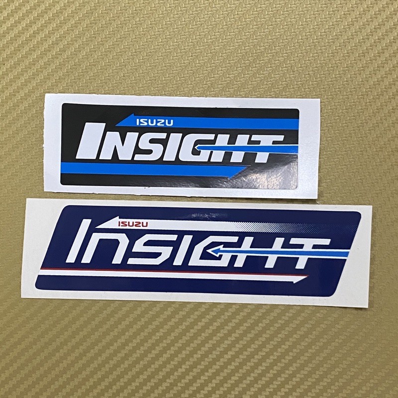 สติ๊กเกอร์-isuzu-insight-ติดฝาท้ายกระบะ-isuzu-ราคาต่อชิ้น