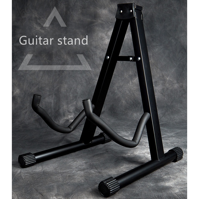 guitar-stand-ขาตั้งกีต้าร์-ขาตั้งกีต้าร์-สามารถวางได้ทั้งตั้งได้ทั้งกีต้าร์โปร่ง-ไฟฟ้า-ทำจากเหล็กแข็งแรง-พับได้