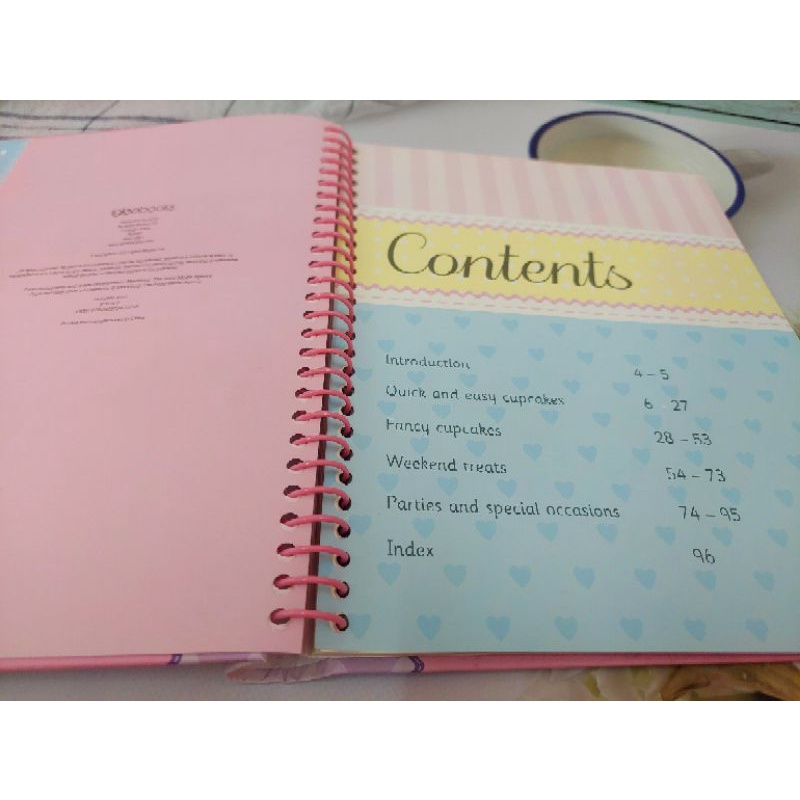 cookbook-cupcake-book-for-girls-มือสอง