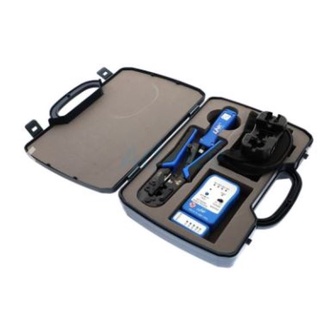 LINK US-8030 ชุดเครื่องมือ LAN Tester &amp; Tool Kit พร้อมกระเป๋าใส่อุปกรณ์