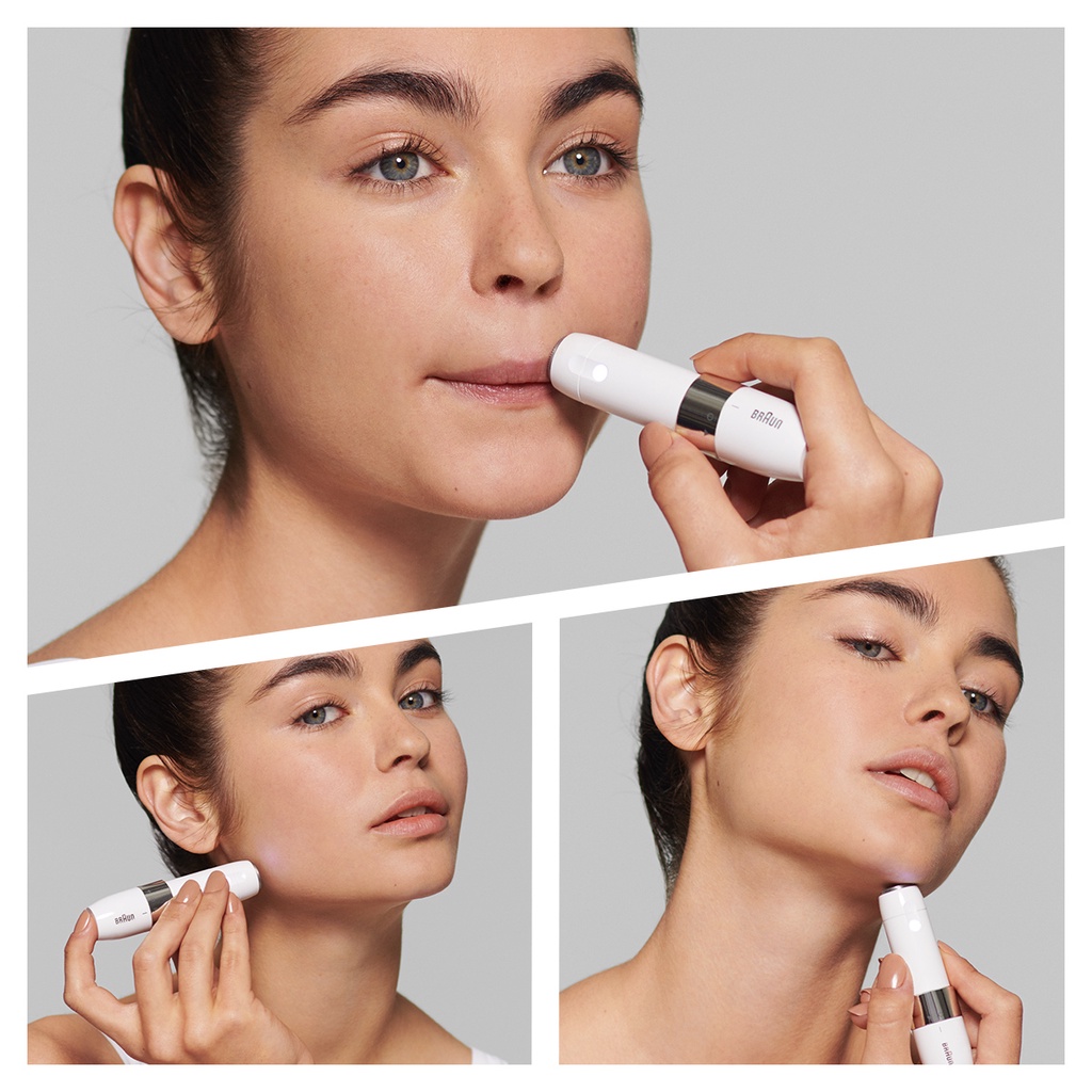 braun-เครื่องถอนขนไฟฟ้าบราวน์รุ่น-fs1000-face-mini-hair-remover