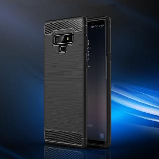 เคสโทรศัพท์ Samsung Galaxy Note 8 10Plus 20 20Ultra S10Plus S9 S8 S21 เคสซิลิโคน คาร์บอนไฟเบอร์ ผิวด้าน กันกระแทก