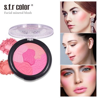 S.F.R. Color Facila mineral blush ตลับบลัชออนโทนสีชมพู