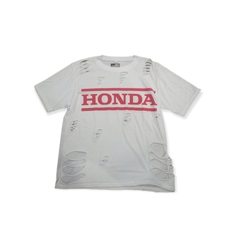 เสื้อยืดวินเทจhonda เสื้อยืดวินเทจ เสื้อยืดฮอนด้า เสื้อยืดสกรินหน้าหลัง