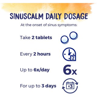 ภาพขนาดย่อของภาพหน้าปกสินค้าSinusCalm Sinus Relief 60 Quick-Dissolving Tablets - Boiron บรรเทาอาการไซนัส จากร้าน ilivelife บน Shopee ภาพที่ 5