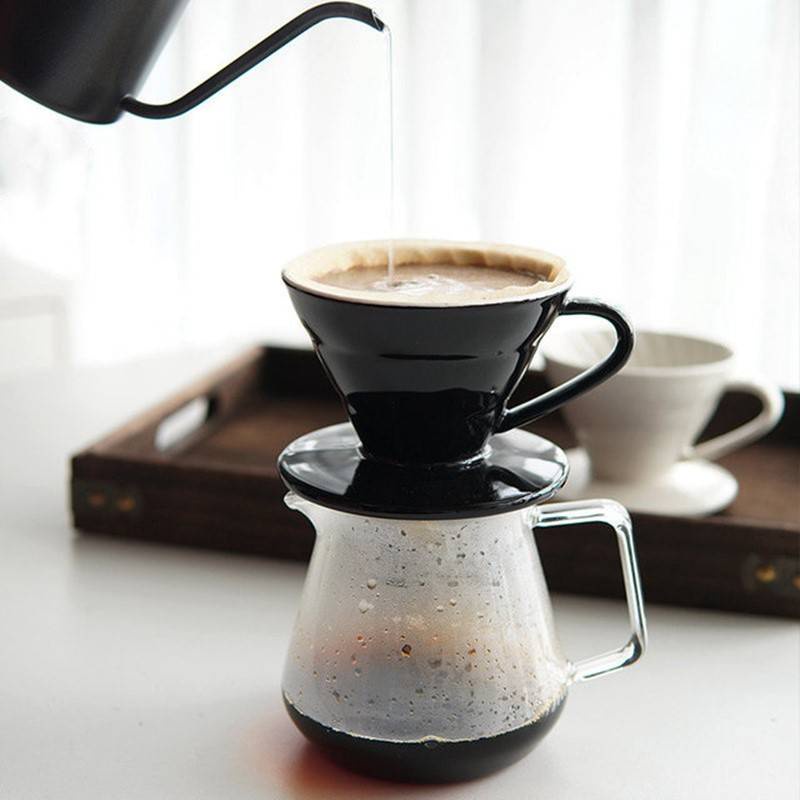 ชุดดริปกาแฟ-ขนาด-500-มล-พร้อมถ้วยเซรามิก-เหยือกดริปกาแฟ