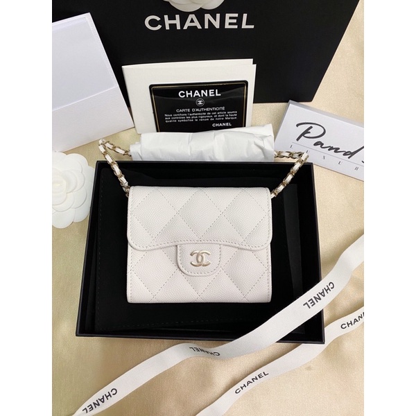 Unbox & Review Chanel XL cardholder With chain 