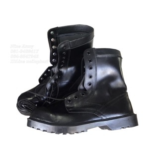 เช็ครีวิวสินค้ารองเท้าหนังคอมแบท รองเท้าเดินป่า รองเท้านักเรียนรด Combat boot