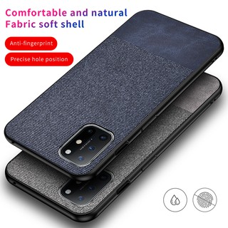 เคส OnePlus 8T Nord N10 N100 8Pro 8⭐ผ้า อ่อนนุ่ม เคสโทรศัพท์⭐PhoneCase⭐Stiching Fabric Phone Cover Case⭐1+NordN10 NordN100