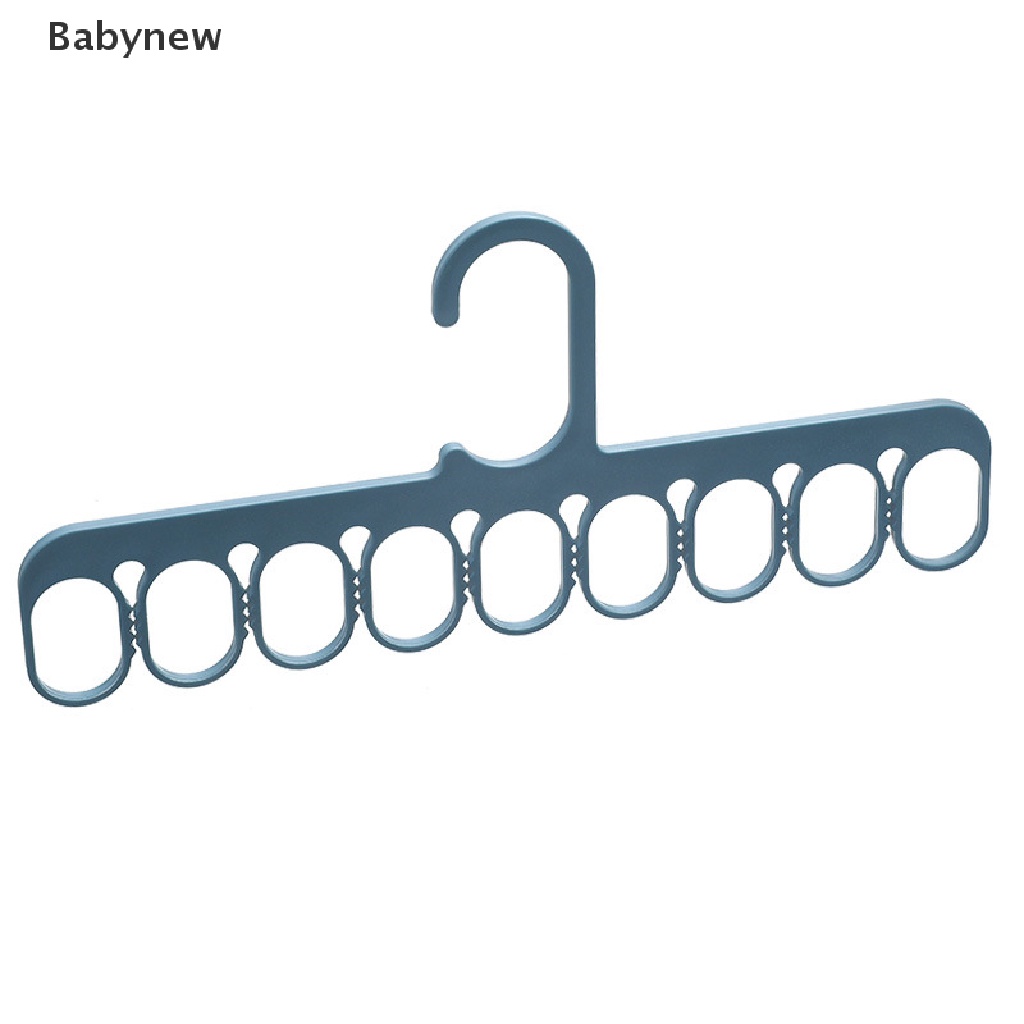 lt-babynew-gt-drying-rack-balcony-wall-mounted-clothes-drying-rack-space-saving-9-holes-on