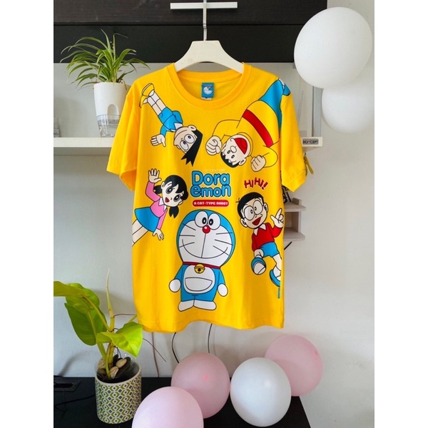 เสื้อยืด-doraemon-ลิขสิทธิ์แท้-100