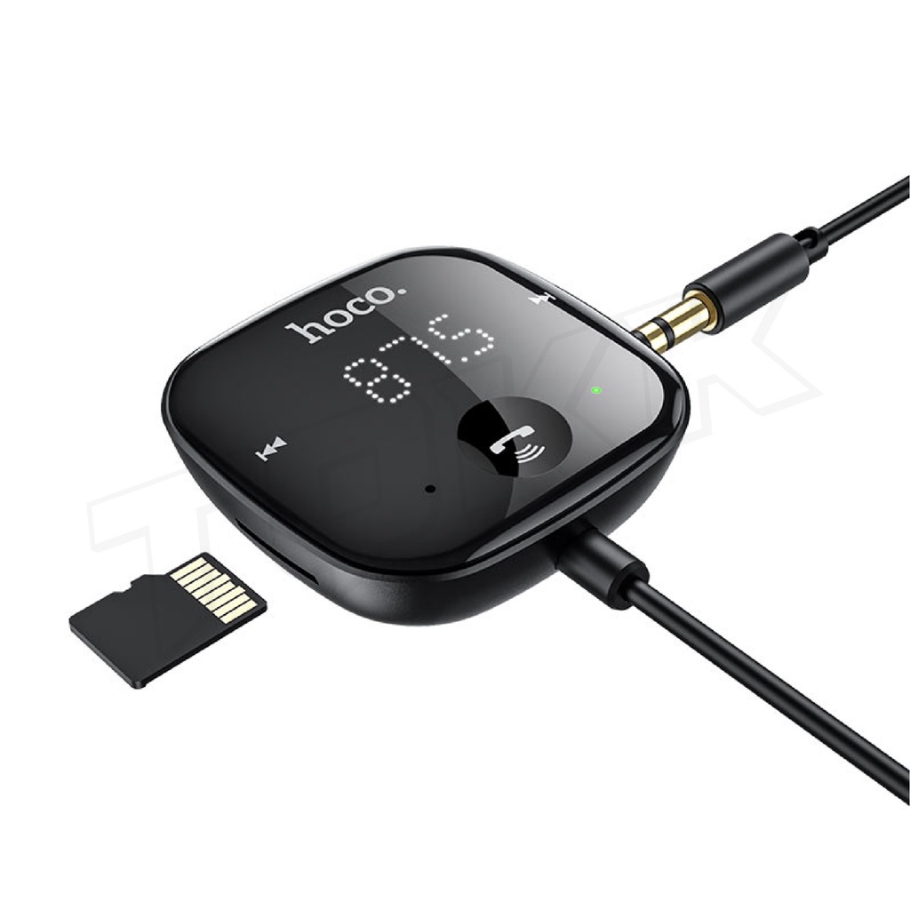 hoco-e65-ตัวรับสัญญานบลูทูธ-car-bluetooth-wireless-transmitte-อุปกรณ์เชื่อมต่อสัญญาบลูทูธในรถยนต์