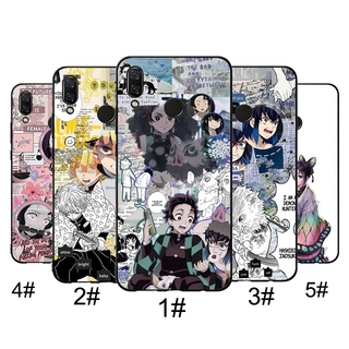 Xiaomi Redmi 7A Note 8 7 6 Pro Note 5A Prime Redmi S2 Soft Cover Kimetsu no Yaiba Anime Phone Case