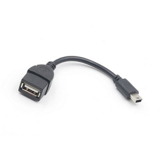 ภาพขนาดย่อของภาพหน้าปกสินค้าสาย USB 2.0 Female to Mini USB Male Cable Adapter 5P OTG V3 และ V8 ความยาว 12cm เป็นสายเคเบิ้ลเชื่อมต่อข้อมูล จากร้าน b2cgadget บน Shopee ภาพที่ 3