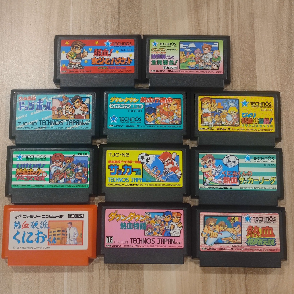 รูปภาพสินค้าแรกของตลับเกม คุนิโอะ Kunio แท้ จาก ญี่ปุ่น ใช้เล่นกับเครื่อง Famicom / Family Computer / FC / NES