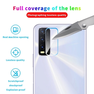 [ส่งจากไทย] ฟิล์มเลนส์กล้อง 1ชิ้น  Vivo Y12S ฟิล์มกระจกเลนส์กล้อง VIVO Y12S Camera Lens Tempered Glass รัปประกันสินค้า