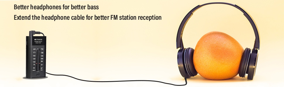 ภาพประกอบของ Retekess TR107 แบบพกพามินิพ็อกเก็ตวิทยุ FM/AM ตัวชี้จูนสเตอริโอสนับสนุน BBS เมกะเบสพร้อมหูฟังสำหรับเดินจ๊อกกิ้งยิม