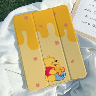 เคสใส ลายการ์ตูนหมีพูห์น่ารัก กันกระแทก สําหรับ compatible for ipad10.2 ipad 2019 2020 2021 ipad pro 2020 2021 ipad air3 air4 ipad mini5 mini4