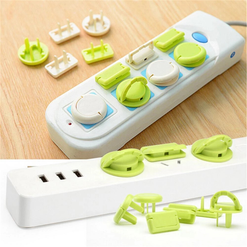 ภาพหน้าปกสินค้า1Pc Power Socket Protector Outlet Plug Cover Baby Safety Protection