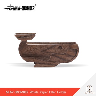 MHW-3BOMBER Whale Paper Filter Holder ที่เก็บกระดาษกรองกาแฟ