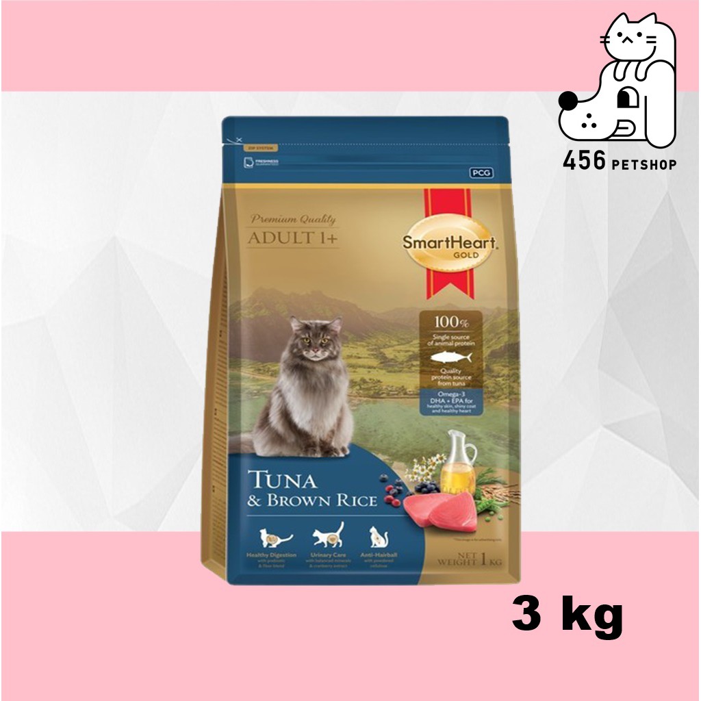 smartheart-gold-cat-3kg-สมาร์ทฮาร์ท-โกลด์-อาหารแมวโตทุกสายพันธ์