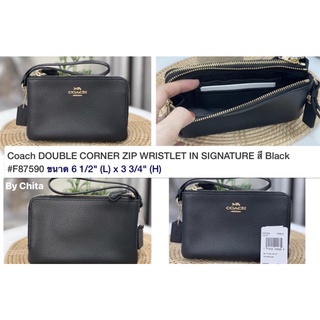 คล้องมือCOACHขนาด2ซิปS