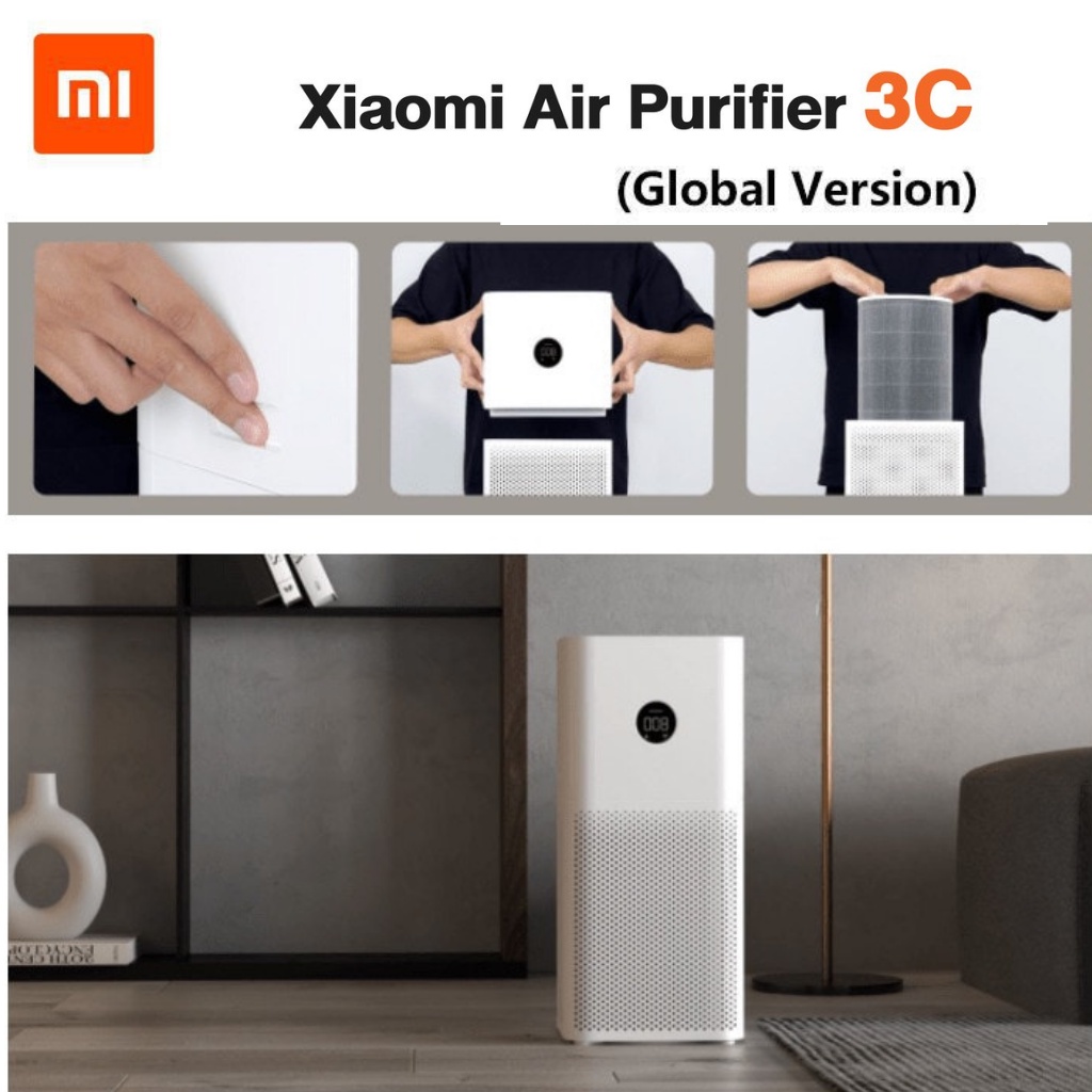 xiaomi-mi-air-purifier-3c-2s-2h-gb-v-เครื่องฟอกอากาศ-สำหรับห้องขนาด-22-38-ตร-ม