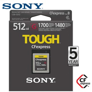 ภาพหน้าปกสินค้าSony 512GB CF Express Type B TOUGH ที่เกี่ยวข้อง
