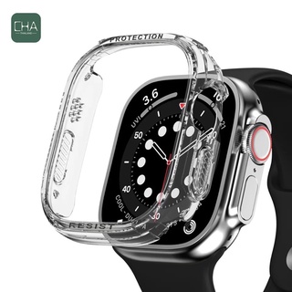 ภาพขนาดย่อของภาพหน้าปกสินค้าcase เเข็ง สำหรับ Apple Watch ultra 49mm มี10สีให้เลือก เคส watch case เเบบไม่มีหน้าจอ เคสสําหรับแอปเปิ้ลวอช จากร้าน cha_thailand บน Shopee