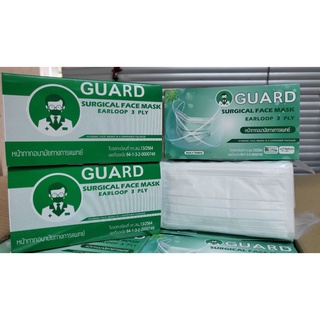 หน้ากากอนามัยทางการแพทย์ Guard ใหม่ ผ่าน อย. กรอง 3 ชั้น