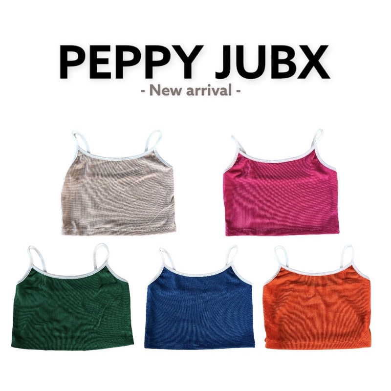 peppy-jubx-สายเดี่ยวลาย-สีเยอะมาก-น่ารักกกก-ชิวๆ-ชิคๆ-ควรมีค่า